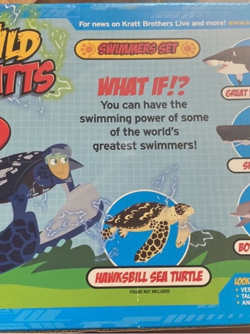 Wild Kratts - Activate Creature Power - 4-Pack Action Figure Set - Fliers New